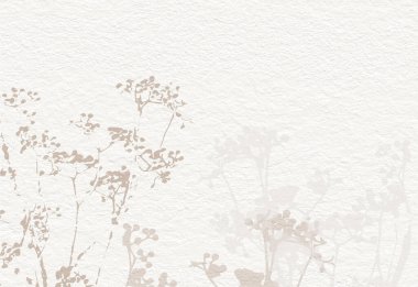 Narin, suluboya, botanik, dijital kağıt, çiçek arkaplanı, basit, çıplak, yeşil tonlarda. Beyaz organik kağıt dokusunda nötr zarif desen