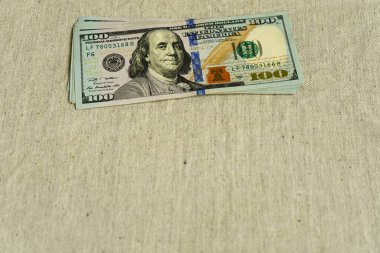 Masada dolar var. Tasarım için şablon, metin eklemek için boşluk.