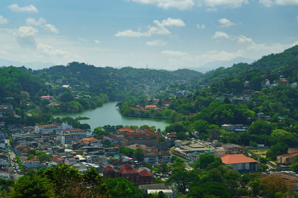 City View Green Hills Kandy City Sri Lanka — Stock Photo, Image
