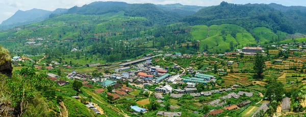 Panoramic View City Nanu Oya Sri Lanka — Stock Photo, Image