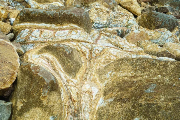 Rock Textuur Met Scheuren Ruwe Berg Oppervlak Steengranieten Achtergrond Voor — Stockfoto