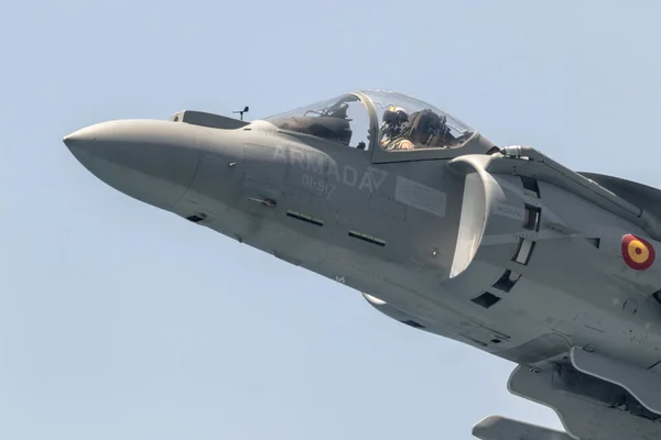 Motril Granada Spanje Jun Vliegtuigen Harrier Deel Nemen Aan Een — Stockfoto