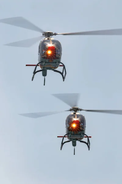 Motril Granada Spanien Juni Patrulla Aspa Helikopter Eurocopter 120 Colibri — Stockfoto
