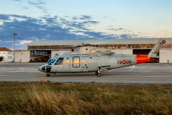 Armilla Granada Spain Oct Helicopter Sikorsky 76C Taking Part 1St — Stock Photo, Image