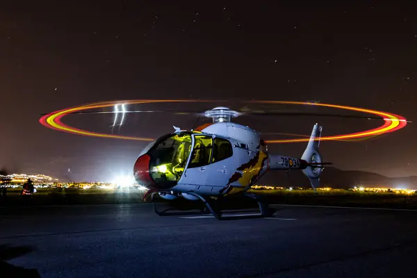 Armilla Granada Spanada Oct Helikopter Eurocopter 120 Colibri Spottingnacht Van — Stockfoto
