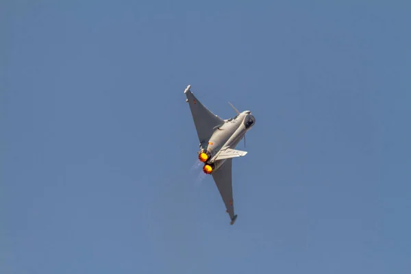 Moron Frontera Spain May Aircrafts Acrobatic Patrol Jacob Taking Part Royalty Free Stock Photos