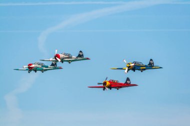 Cadiz, İspanya-Eylül 13: uçak ile akrobatik jacob 52 sergiye katılan üzerinde 1 airshow cadiz üzerinde Eylül 13, 2008, cadiz, İspanya devriye