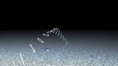 Yansımalı Kara Cuma satış arkaplanı