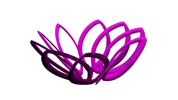Logo Lotus Διαλογισμός Χαλαρώσετε Απόδοση Λογότυπο Τέχνης Έννοια Φόντο Για — Φωτογραφία Αρχείου