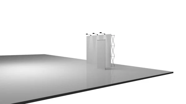 Rendering Stand Stand — Stock Photo, Image