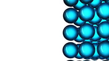 Mavi ve gümüşün soyut arkaplanı.