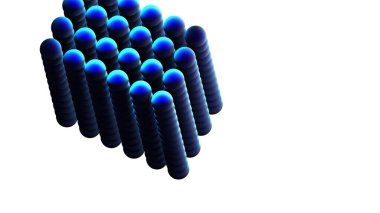 Kürelerin soyut 3 boyutlu görüntüleyiciName.