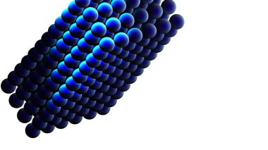 Kabarcıklı soyut renkli arkaplan. 3d oluşturma