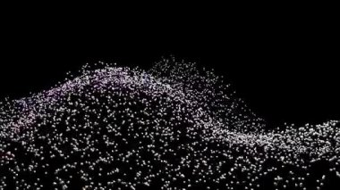 parlak mavi nokta parçacıkları ışık alanı veri arkaplanı. Bilgisayar öğrenme teknolojisi için web sitesi istihbarat eğitimi geçmişi kavramı. Resim sanatı