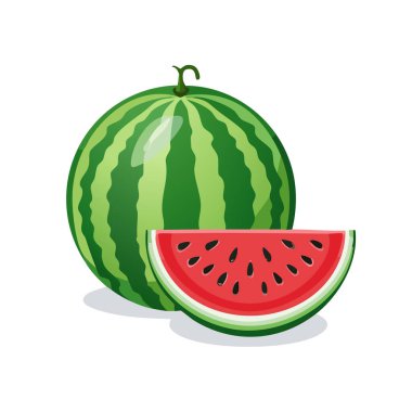 Taze karpuz taşıyıcısı beyaz arka planda izole edildi. Yakın plan sağlıklı..