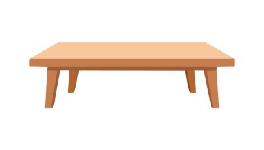 Saf beyaz arkaplana karşı, sıcak ahşap renklerle çizilmiş sanatsal tablo