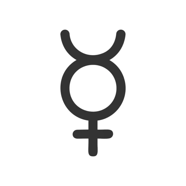 Signo Binario Icono Baño Público Vestuario Para Personas Sin Género — Archivo Imágenes Vectoriales