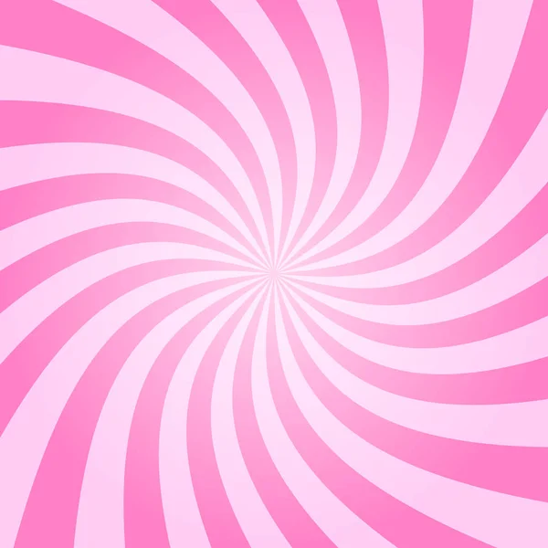 Ακτινική Στριμμένα Στίγματα Pinwheel Μοτίβο Δίνη Ρόδινο Ηλιοβασίλεμα Ροζ Τσίρκο — Διανυσματικό Αρχείο
