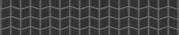 Черный Бриллиант Плитки Горизонтального Фона Kitchen Backsplash Texture Ванная Комната — стоковый вектор