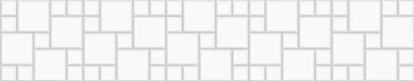 Белый Многоколесный Черепица Горизонтальный Фон Ванная Комната Душ Туалетный Пол — стоковый вектор