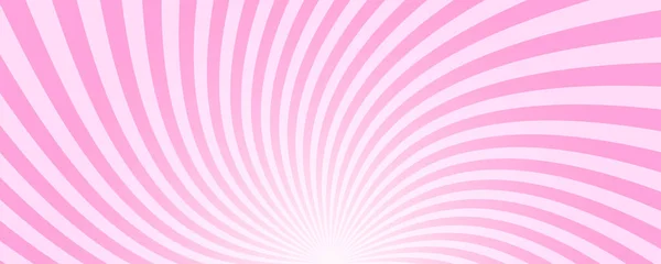 Извращённые Лучи Розового Восхода Заката Вихревой Узел Розовый Цирк Карнавальный — стоковый вектор