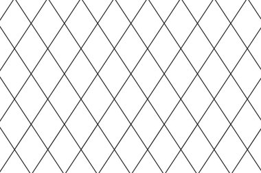 Rhombus fayanslarının dikişsiz deseni. Elmas mozaik yüzeyi. Banyo, duş veya tuvalet seramik duvarı veya zemin dokusu. Mutfak arka planı. Kafes dokusu. Vektör özet çizimi