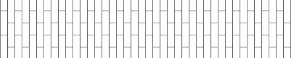 Κάθετη Ορθογώνια Διάταξη Πλακιδίων Πλευρική Υφή Κεραμικά Τούβλα Χωρίς Ραφή — Διανυσματικό Αρχείο