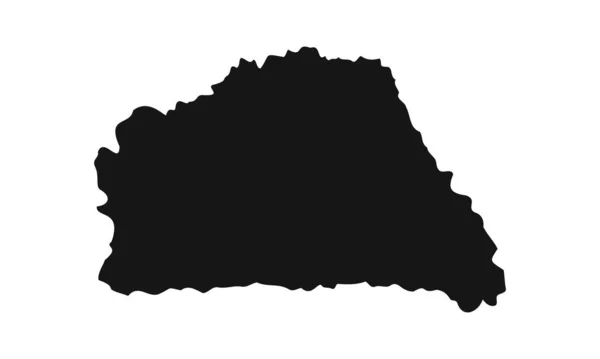 ラフエッジペーパー 古いパピルスの地図テクスチャ ダンボールタグ ラベル ステッカー 白い背景に隔離された空の黒いテキストボックステンプレート ベクトルグラフィックイラスト — ストックベクタ