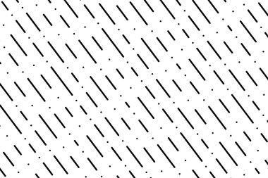 Yağmur zemini. Çapraz kaotik çizgiler ve noktalar. Soyut minimalist kesik doku. Yağmurlu hava baskısı. Sonbahar temalı duvar kağıdı. Basit geometrik desen. Vektör grafik illüstrasyonu.