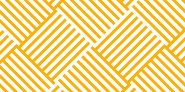 Dümdüz turuncu çizgileri geçtim. Ramen, spagetti ya da erişte deseni. Basit makarna, tagliatelle ya da capellini arkaplanı. Geleneksel İtalyan, Japon yemek baskısı. Vektör düz resimleme.