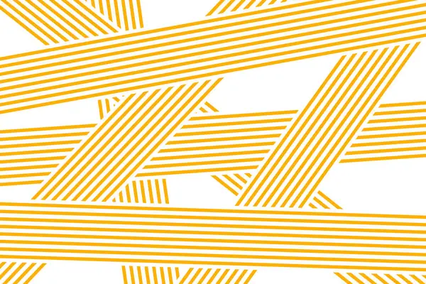 Düz turuncu çizgiler. Spagetti dokusu. Ramen ya da erişte deseni. Makarna, tagliatelle, makarna ya da capellini arka planı. Geleneksel İtalyan, Japon yemek baskısı. Vektör illüstrasyonu.