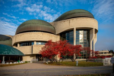 Gatineau, Quebec - 19 Ekim 2022: Kanada Tarih Müzesi (Kanada Medeniyet Müzesi))