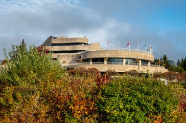 Gatineau, Quebec - 19 Ekim 2022: Kanada Tarih Müzesi (Kanada Medeniyet Müzesi))