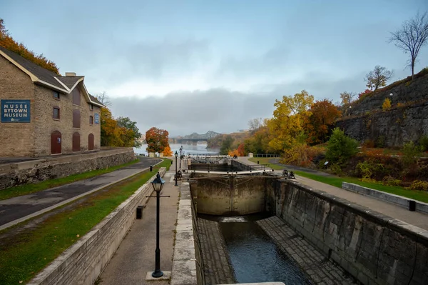 Ottawa Ontario October 2022 View Rideau Canal Close Parliament Hill — Stock Photo, Image