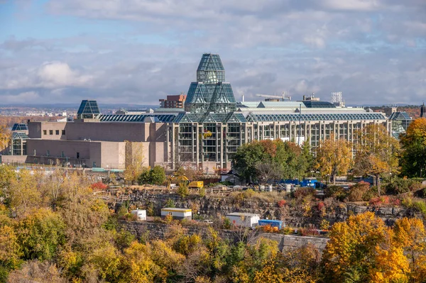 安大略省渥太华 2022年10月19日 渥太华加拿大国家美术馆视图 — 图库照片