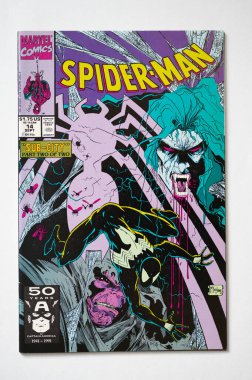 Calgary, Alberta - 14 Ocak 2023 Marvel çizgi romanının kapağı.