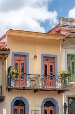 Panama Şehri, Panama - 1 Nisan 2023: Panama şehrinin muhteşem Eski Çeyreği.