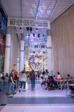 Houston, Teksas - 7 Nisan 2023 Houston Doğa Bilimleri Müzesi 'nde sergiler.