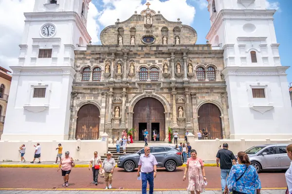 Panama City Panama April 2023 Die Basilika Santa Maria Ancient — Stockfoto
