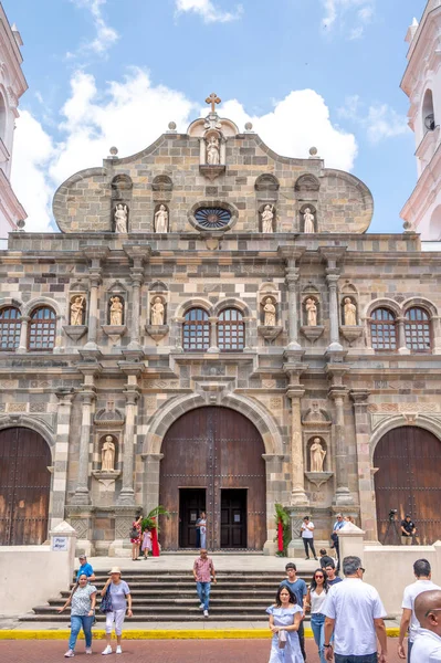 Panama City Panama 1Er Avril 2023 Cathédrale Métropolitaine Basilique Santa — Photo