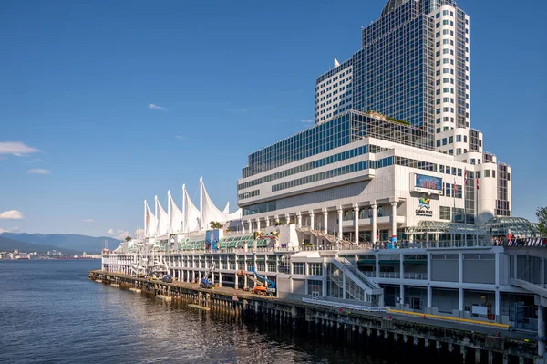 Vancouver Columbia Britannica Maggio 2023 Canada Place Pan Pacific Hotel — Foto Stock