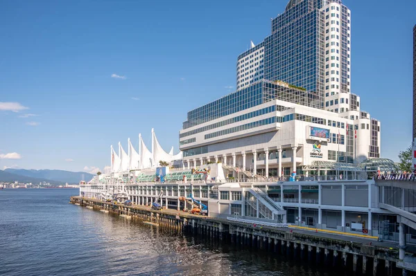 Vancouver Columbia Britannica Maggio 2023 Canada Place Pan Pacific Hotel — Foto Stock
