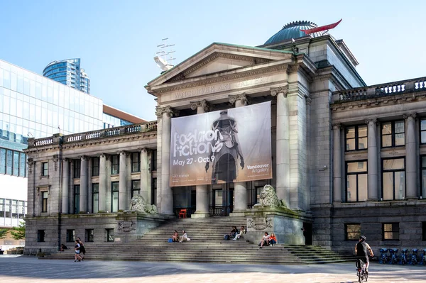Vancouver British Columbia May 2023 Exterior Edifice Landmark Vancouver Art — Stock Photo, Image