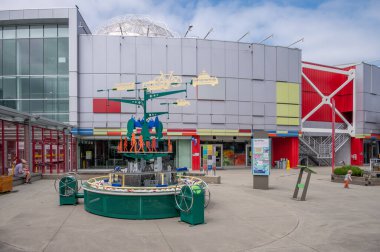 Vancouver, British Columbia - 27 Mayıs 2023: Vancouver, Kanada 'daki tarihi Bilim Dünyası.