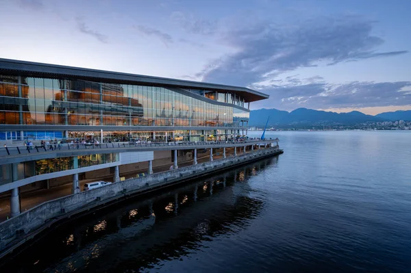 Vancouver Colombie Britannique Mai 2023 Nouveau Centre Congrès Moderne Vancouver — Photo