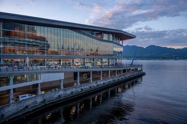Vancouver Columbia Británica Mayo 2023 Nuevo Moderno Centro Convenciones Vancouver —  Fotos de Stock