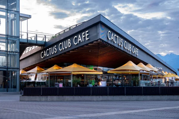 Vancouver British Columbia May 2023 Cactus Club Vancouver Convention Centre — Stock Photo, Image