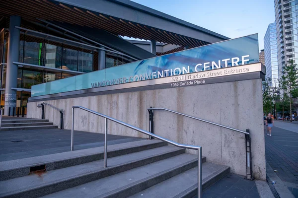 Ванкувер Британская Колумбия Мая 2023 Года Новый Современный Ванкуверский Конференц — стоковое фото