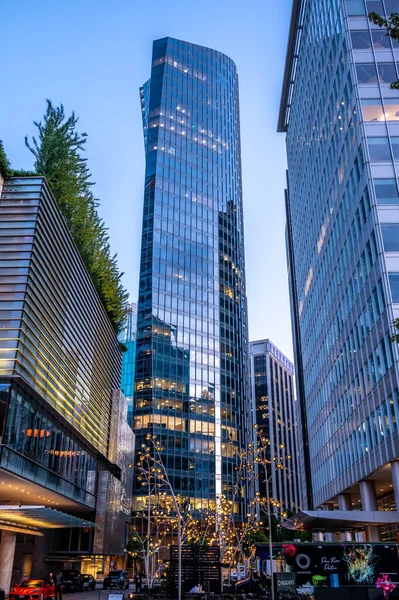 Vancouver Columbia Britannica Maggio 2023 Mnp Tower Nel Centro Vancouver — Foto Stock
