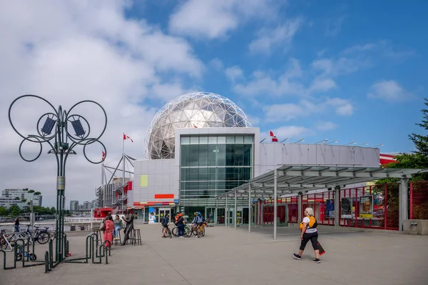 Ванкувер Британская Колумбия Мая 2023 Года Виды Знаковый Научный Мир — стоковое фото